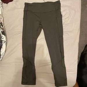 Lululemon Pace high rise cropped leggings